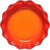 image:imageLe Creuset Stoneware 9 Heritage Pie Dish RivieraFlame
