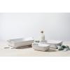 image:imageLe Creuset Stoneware Heritage 3Piece Rectangular Baking Dish Set RivieraChiffon Pink