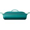 image:imageLe Creuset Stoneware Heritage Covered Rectangular Casserole 4 qt 12 x 9 RivieraRiviera