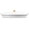 image:imageLe Creuset Stoneware Heritage Fish Baker 17 qt RivieraWhite
