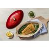 image:imageLe Creuset Stoneware Heritage Fish Baker 17 qt RivieraWhite