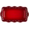 image:imageLe Creuset Stoneware Heritage Fluted Loaf Pan 9 RivieraCerise