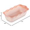 image:imageLe Creuset Stoneware Heritage Fluted Loaf Pan 9 RivieraPeche