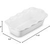 image:imageLe Creuset Stoneware Heritage Fluted Loaf Pan 9 RivieraWhite