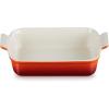 image:imageLe Creuset Stoneware Heritage Rectangular Baking Dish 4 qt RivieraCerise