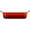 image:imageLe Creuset Stoneware Heritage Rectangular Baking Dish 4 qt RivieraCerise