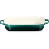 image:imageLe Creuset Stoneware Rectangular Dish with Platter Lid 3 qt RivieraArtichaut
