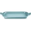 image:imageLe Creuset Stoneware Rectangular Dish with Platter Lid 3 qt RivieraSea Salt
