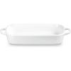 image:imageLe Creuset Stoneware Rectangular Dish with Platter Lid 3 qt RivieraWhite