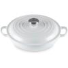 image:imageLe Creuset Enameled Cast Iron Signature Round Braiser 5qt RivieraWhite