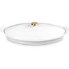 image:imageLe Creuset Stoneware Heritage Fish Baker 17 qt RivieraWhite