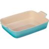 image:imageLe Creuset Stoneware Heritage Rectangular Baking Dish 4 qt RivieraCaribbean