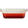 image:imageLe Creuset Stoneware Heritage Rectangular Baking Dish 4 qt RivieraCerise