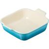 image:imageLe Creuset Stoneware Heritage Square Dish 3 qt 9 RivieraCaribbean