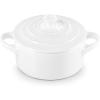 image:imageLe Creuset Stoneware Mini Round Cocotte 8 oz RivieraWhite