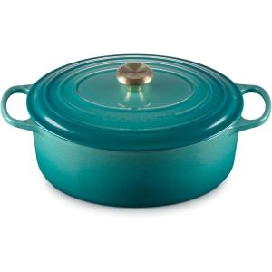 image:imageLe Creuset Enameled Cast Iron Signature Oval Dutch Oven 675 qt RivieraRiviera
