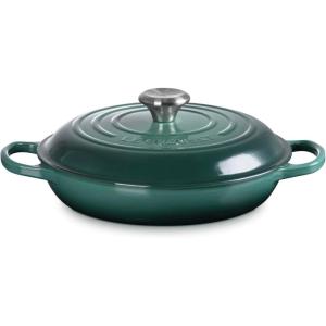 image:imageLe Creuset Enameled Cast Iron Signature Round Braiser 5qt RivieraArtichaut