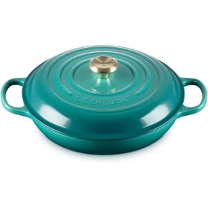 image:imageLe Creuset Enameled Cast Iron Signature Round Braiser 5qt RivieraRiviera