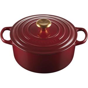 image:imageLe Creuset Enameled Cast Iron Signature Round Dutch Oven 45 qt RivieraGarnet