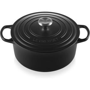 image:imageLe Creuset Enameled Cast Iron Signature Round Dutch Oven 45 qt RivieraLicorice