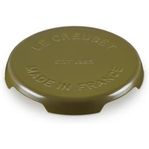 image:imageLe Creuset Enameled Cast Iron Signature Trivet 88 RivieraOlive