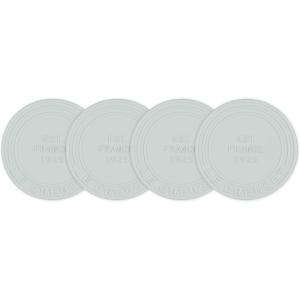 image:imageLe Creuset Silicone Coasters est 1925 Set of 4 RivieraSea Salt