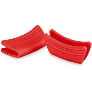 image:imageLe Creuset Silicone Set of 2 Handle Grips 5 x 2 12 Each RivieraCerise