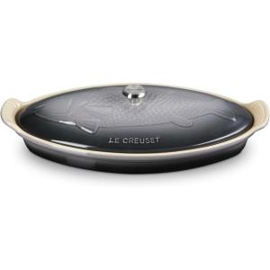 image:imageLe Creuset Stoneware Heritage Fish Baker 17 qt RivieraOyster