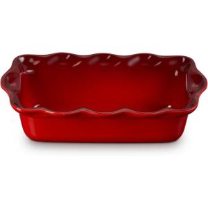 image:imageLe Creuset Stoneware Heritage Fluted Loaf Pan 9 RivieraCerise