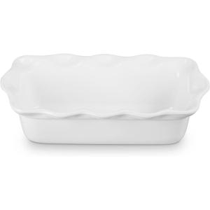 image:imageLe Creuset Stoneware Heritage Fluted Loaf Pan 9 RivieraWhite