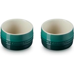 image:imageLe Creuset Stoneware Set of 2 Straight Wall Ramekins 7 Oz RivieraArtichaut