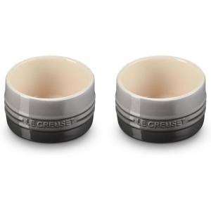 image:imageLe Creuset Stoneware Set of 2 Straight Wall Ramekins 7 Oz RivieraOyster