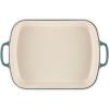 image:imageLe Creuset Enameled Cast Iron Signature Rectangular Roaster 525 qt 98 x 13 OliveArtichaut