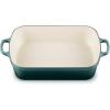 image:imageLe Creuset Enameled Cast Iron Signature Rectangular Roaster 525 qt 98 x 13 OliveArtichaut