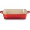 image:imageLe Creuset Enameled Cast Iron Signature Rectangular Roaster 525 qt 98 x 13 OliveCerise