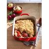 image:imageLe Creuset Enameled Cast Iron Signature Rectangular Roaster 525 qt 98 x 13 OliveCerise