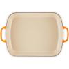 image:imageLe Creuset Enameled Cast Iron Signature Rectangular Roaster 525 qt 98 x 13 OliveFlame