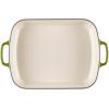 image:imageLe Creuset Enameled Cast Iron Signature Rectangular Roaster 525 qt 98 x 13 OliveOlive
