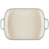 image:imageLe Creuset Enameled Cast Iron Signature Rectangular Roaster 525 qt 98 x 13 OliveSea Salt
