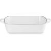 image:imageLe Creuset Enameled Cast Iron Signature Rectangular Roaster 525 qt 98 x 13 OliveWhite