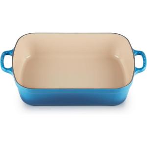 image:imageLe Creuset Enameled Cast Iron Signature Rectangular Roaster 525 qt 98 x 13 OliveMarseille