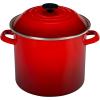 image:imageLe Creuset Enamel On Steel Stockpot 8 qt Deep TealCerise