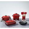 image:imageLe Creuset Enamel On Steel Stockpot 8 qt Deep TealCerise