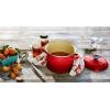 image:imageLe Creuset Enamel On Steel Stockpot 8 qt Deep TealCerise
