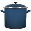 image:imageLe Creuset Enamel On Steel Stockpot 8 qt Deep TealDeep Teal
