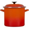 image:imageLe Creuset Enamel On Steel Stockpot 8 qt Deep TealFlame