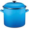 image:imageLe Creuset Enamel On Steel Stockpot 8 qt Deep TealMarseille