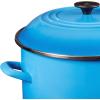 image:imageLe Creuset Enamel On Steel Stockpot 8 qt Deep TealMarseille