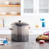 image:imageLe Creuset Enamel On Steel Stockpot 8 qt Deep TealOyster