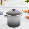 image:imageLe Creuset Enamel On Steel Stockpot 8 qt Deep TealOyster